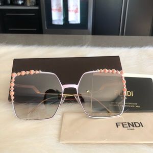 Fendi square sunglasses